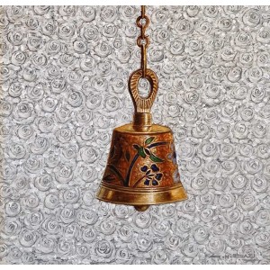 G. N. Qazi, Spiritual Sounds-1, 16 x 16 inch, Acrylic On Canvas, AC-GNQ-098